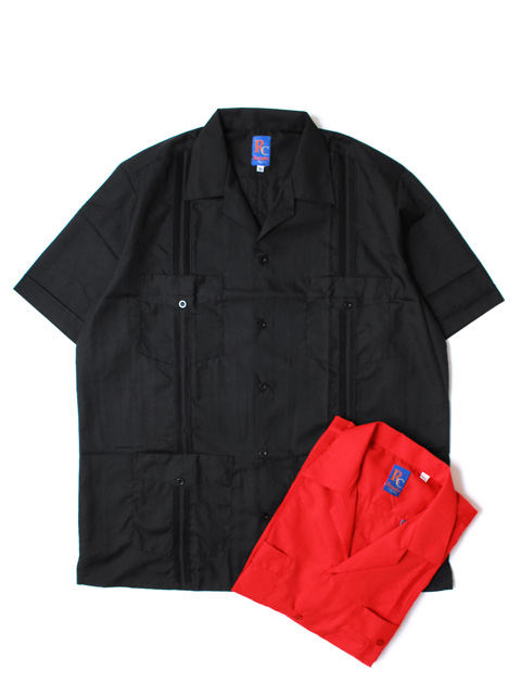 Renato collezione 　Basic Guayabera Shirts