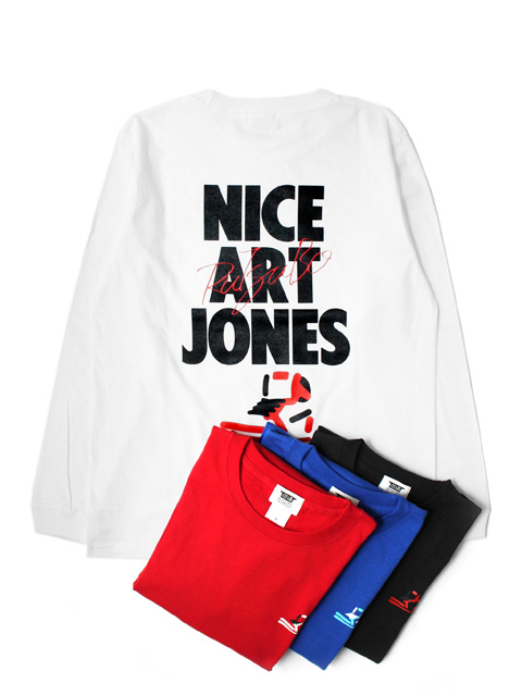 RUTSUBO（坩堝）　NICE ART JONES LS T-SHIRTS （RUTSUBO×ALLRAID）