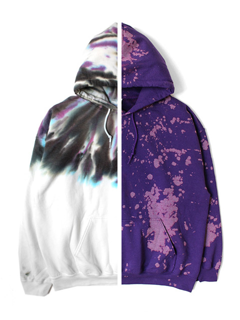 Tie Dye　HOODIE -Pur/VLT-