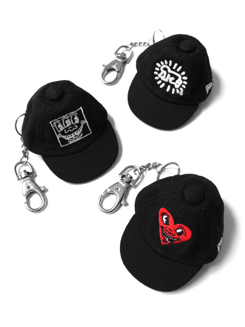 【40%OFF】NEW ERA　Keith Haring Cap key ring