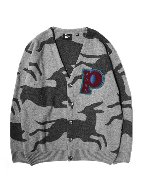 by Parra　jumping foxes knitted cardigan