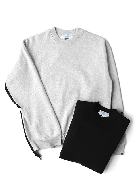 Hombre Nino VENTILATION CREW NECK SWEAT SHIRT -LOS ANGELES APPAREL- 