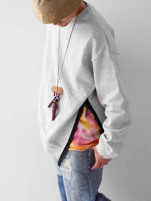 Hombre Nino VENTILATION CREW NECK SWEAT SHIRT -LOS ANGELES APPAREL- 