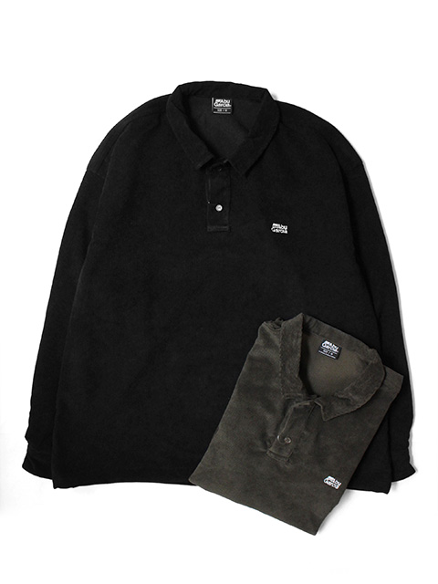 トップス Abu Garcia/CORDUROY POLO SHIRT OLIVE Abu Garcia CORDUROY POLO SHIRT