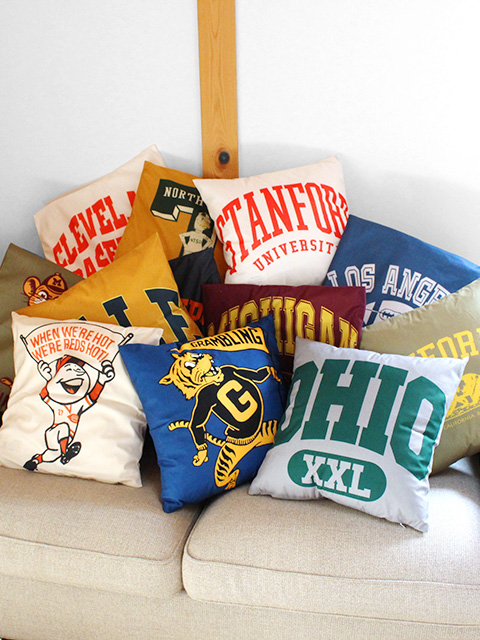 COLLEGE LOGO CUSHION
