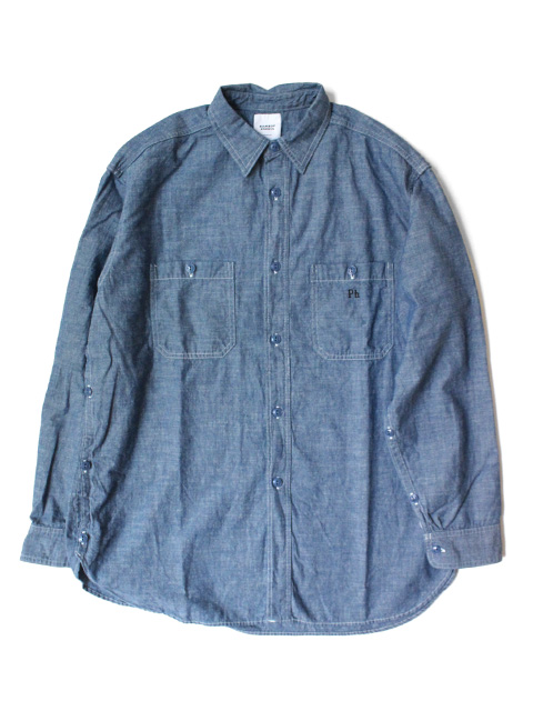 BAMBOO SHOOTS x MOUNTAIN RESEARCH　CHAMBRAY TREK SHIRT