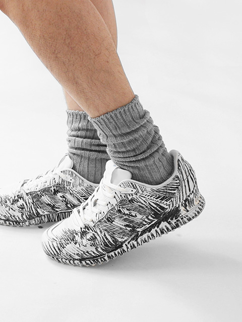 もくもく mocT SOCKS -DOUBLE CYLINDER-