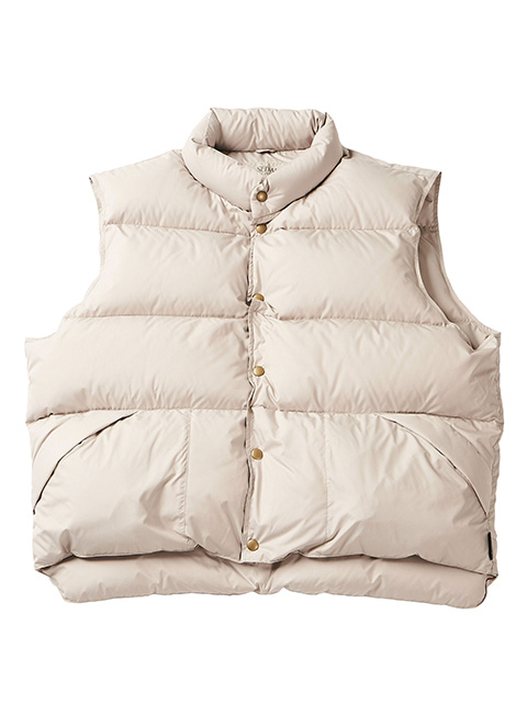 SEDAN ALL-PURPOSE　Classic Down Vest -Light Beige-