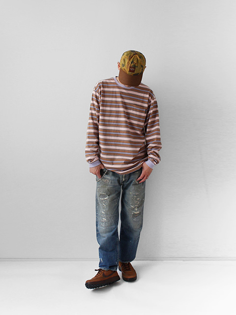 SAYHELLO Nuts-Border Long Top