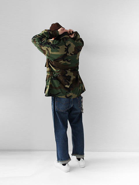 Deadstock】80s MILITARY SURPLUS BDU WOODLAND CAMO JACKET