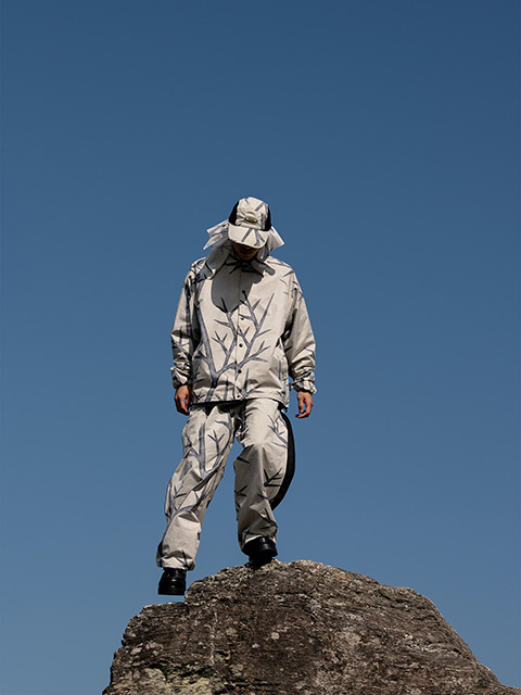 SEDAN ALL-PURPOSE Camouflage Wide Track Pants
