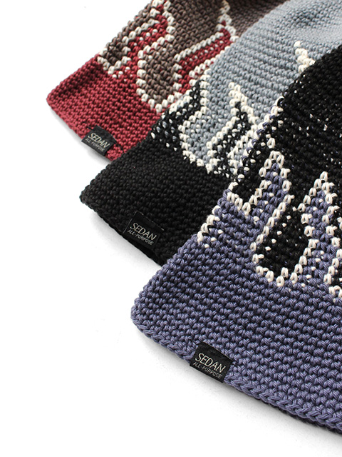 SEDAN ALL-PURPOSE Hand Knit Flame Bucket