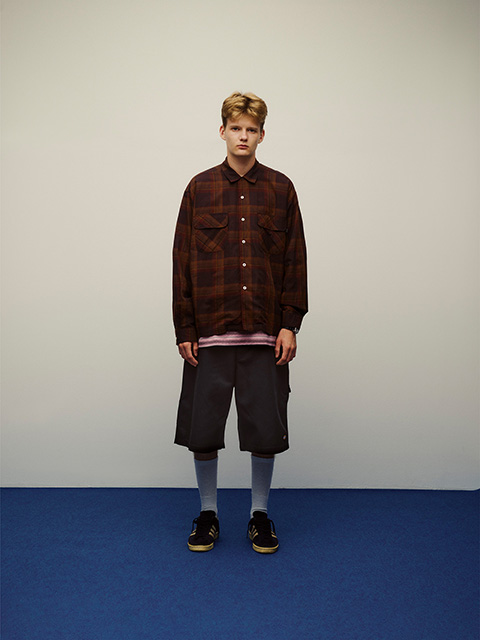 【新品】セダンオールパーパス Madras Plaid Shirt L SEDAN ALL-PURPOSE [セダンオールパーパス] | MADRAS PLAID OPEN