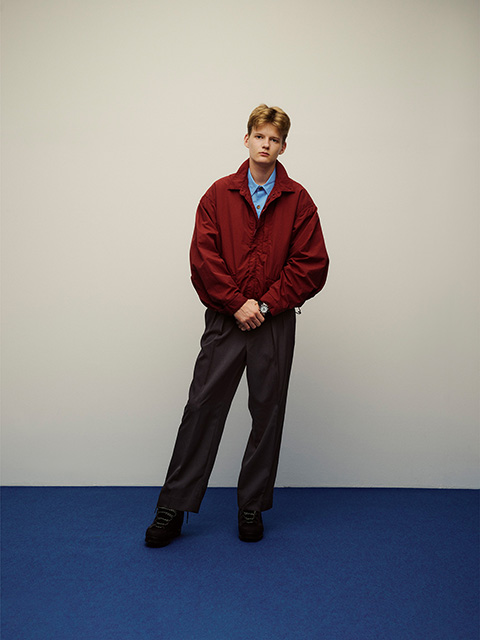 パンツ SEDAN Ventilation Wide Slacks Navy L SEDAN ALL-PURPOSE Ventilation Wide Slacks