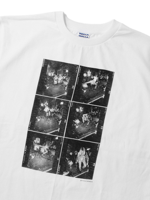 【40%OFF】WALLA WALLA SPORT　PRINTABLE TUBE TEE "DRUM CRUSH" -CHARLES PETERSON-
