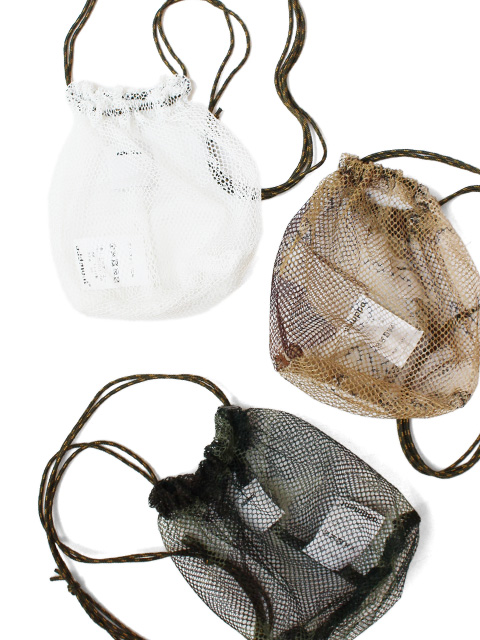 【40%OFF】oddment　INDIVI NET SERIES -MINI POUCH-