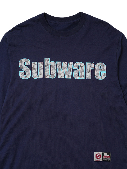 SUBWARE　LONG SLEEVE TEE -FAT CAP FILL-