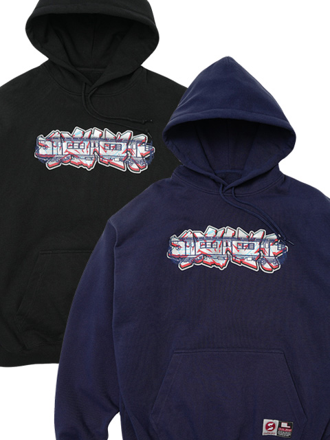 SUBWARE　HOODIE -STASH PEACE + TRAINCAR-