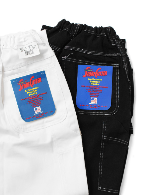 oddment BIG PAINTER DYED BLACK / UNIVERSAL STONE CUTTER