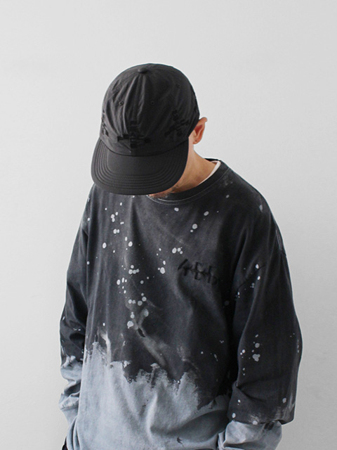GARBAGE SOFT BRIM 6 PANEL CAP -MORE PEACE-