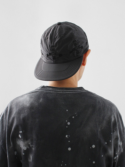 GARBAGE SOFT BRIM 6 PANEL CAP -MORE PEACE-