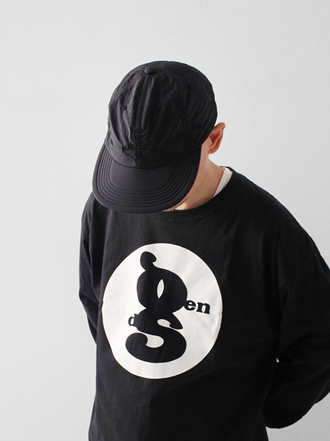 GARBAGE SOFT BRIM 6 PANEL CAP -MORE PEACE-