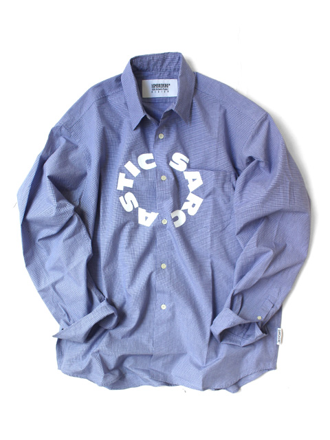 SARCASTIC x Hombre Nino Micro Gingham Circle Shirt