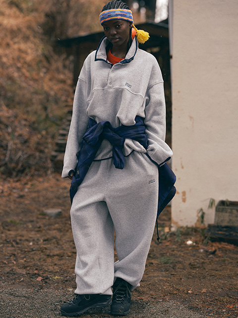 SEDAN ALL-PURPOSE Fleece Snap Pullover