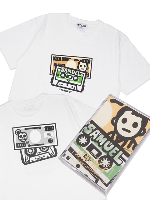 SAMUEL x MANKEY マン券GRAPHIC S/S TEE -TAPE PACK-