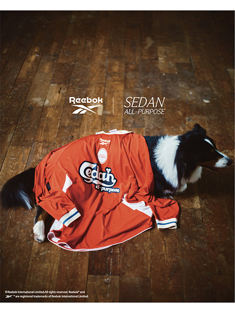 【2026/2/7(Sat.) Release 】SEDAN ALL-PURPOSE　Reebok / L/S Game Shirt