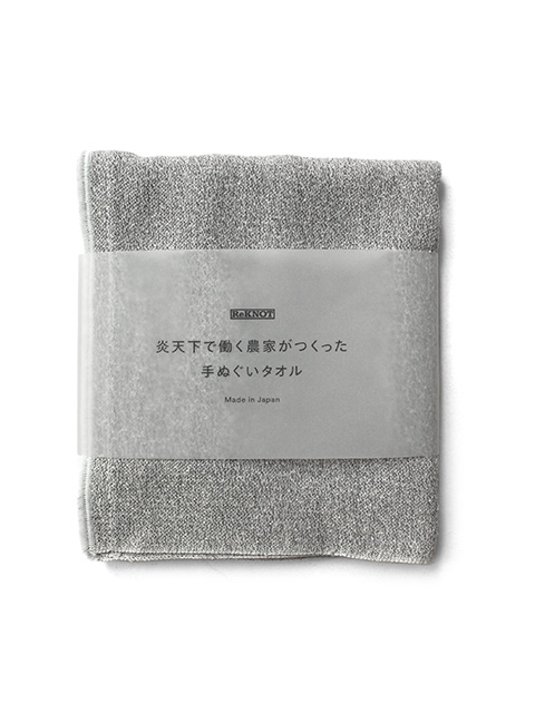 ReKNOT　炎天下で働く農家がつくった手ぬぐいタオル