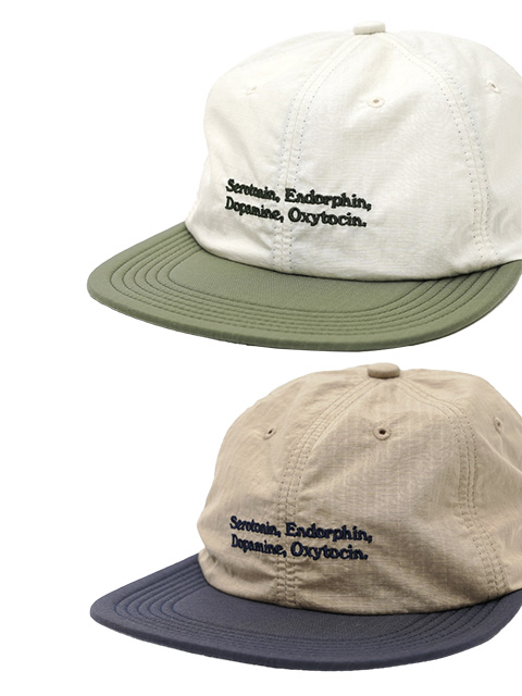 GARBAGE　SOFT BRIM 6 PANEL CAP LOW -HAPPY CHEMICALS-