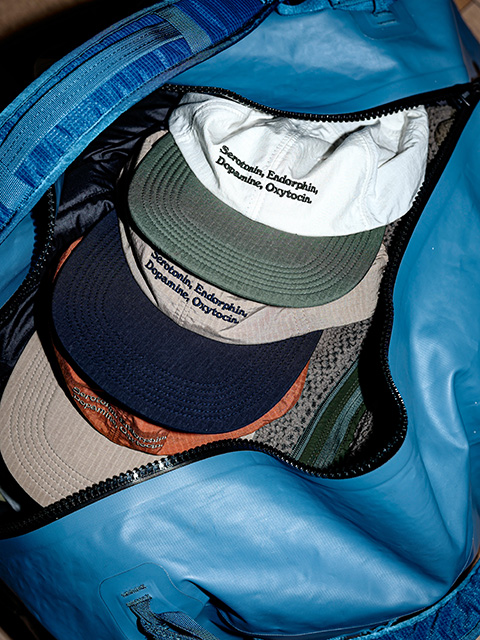 GARBAGE　SOFT BRIM 6 PANEL CAP LOW -HAPPY CHEMICALS-