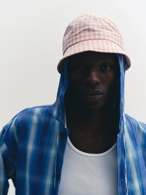 SEDAN ALL-PURPOSE Classic Plaid Bell Hat