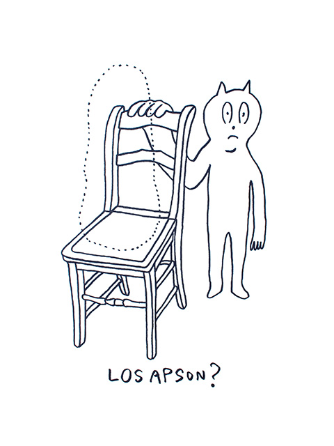 Somewhere in Tokyo Los Apson? Tee Designed by Shintaro Sakamoto