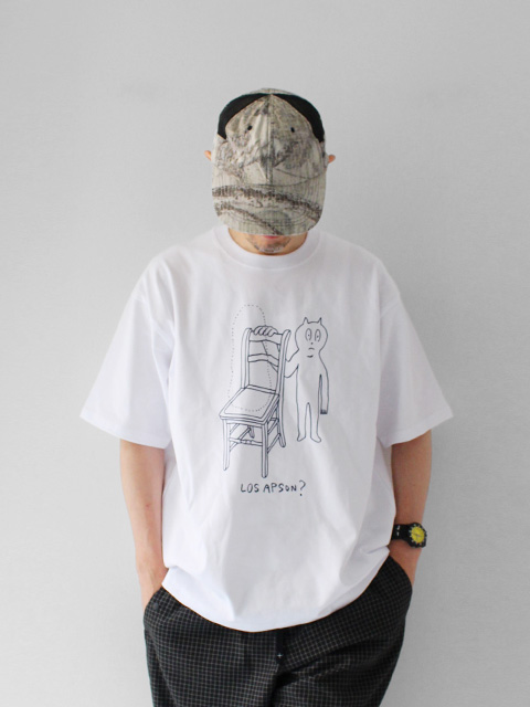 坂本慎太郎　Somewhere in Tokyo Los Apson? Tシャツ Somewhere in Tokyo Los Apson? Tee Designed by Shintaro Sakamoto