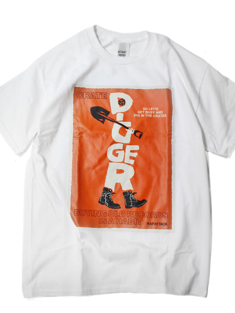 Rap Attack　"Crate Digger" Tee