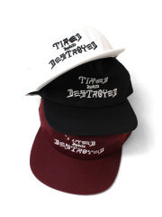 THRASHER x TIRED CAPSULE COLLECTION　T&D 5-PANEL UNCONSTRUCTED CAP