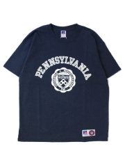 RUSSELL ATHLETIC　University of Pennsylvania Bookstore Jersey Crew Shirt