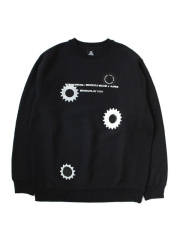 【40%OFF】NOTHIN'SPECIAL x BROOKLYN MACHINE WORKS　GANGSTA CREWNECK