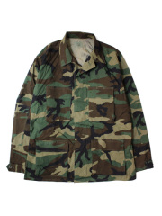 【40%OFF】【Deadstock】80s MILITARY SURPLUS　BDU WOODLAND CAMO JACKET