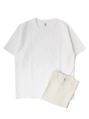【30%OFF】LOS ANGELES APPAREL　8.5oz Short Sleeve Binding Garment Dye T-Shirt 1203 -厚地-