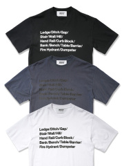 Hombre Nino　S/S PRINT TEE -SKATE ESSENTIALS-