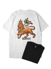 NOTHIN'SPECIAL　LION OF JUDAH POCKET T-SHIRTS