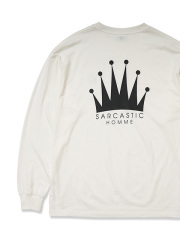 SARCASTIC　Homme Crown L/S tee