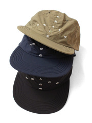 GARBAGE SOFT BRIM 6 PANEL CAP -BIG PEACE-