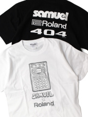 SAMUEL　Roland × SAMUEL SP-404 MKII ILLUSTRATION & LOGO TEE