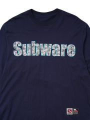SUBWARE　LONG SLEEVE TEE -FAT CAP FILL-