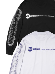 SUBWARE LONG SLEEVE TEE -FAT CAP FILL-