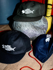 GARBAGE　HARD BRIM 6 PANEL CAP LOW -SOLIDARITY-
